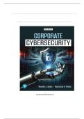 TEST BANK FOR Corporate Cybersecurity&comma; 6th edition by Randall J Boyle&comma; Raymond R&period; Panko ISBN&colon; 978-0135339299 COMPLETE GUIDE ALL CHAPTERS COVERED 100&percnt; VERIFIED A&plus; GRADE ASSURED&excl;&excl;&excl;&excl;&excl;NEW LATEST UPDATE&excl;&excl;&excl;&excl;&excl;