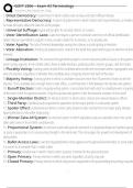 GOVT 2306 -- Exam &num;2 Terminology Exam Questions and Answers 100&percnt; Pass &vert;Verified & Updated&vert;ACTUAL 2025&sol;2026 Cheat Sheet