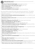 NURS 629 MVU exam 1 Exam Questions and Answers 100&percnt; Pass &vert;Verified & Updated&vert;ACTUAL 2025&sol;2026 Cheat Sheet