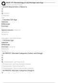 BIOD 171&colon; Microbiology w&sol; Lab &lpar;Portage Learning&rpar; Exam Questions and Answers 100&percnt; Pass &vert;Verified & Updated&vert;ACTUAL 2025&sol;2026 Cheat Sheet