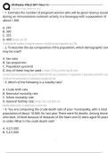RNPedia&colon; PNLE NP1 Test 14 Exam Questions and Answers 100&percnt; Pass &vert;Verified & Updated&vert;ACTUAL 2025&sol;2026 Cheat Sheet