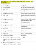 Piney Point Basic Fire Fighting UPDATED ACTUAL Questions and  CORRECT Answers 