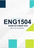 ENG1504 Supp Exam ANSWERS Due 20 October 2025