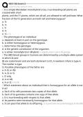 BIO 182 Exam 2 Exam Questions and Answers 100&percnt; Pass &vert;Verified & Updated&vert;ACTUAL 2025&sol;2026 Cheat Sheet