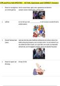 CPR and First Aid UPDATED    ACTUAL Questions and CORRECT Answers