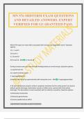 MN 576 MIDTERM EXAM QUESTIONS AND DETAILED ANSWERS&period; EXPERT VERIFIED FOR GUARANTEED PASS&period;