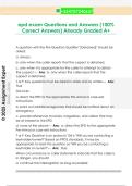 epd exam Questions and Answers &lpar;100&percnt;  Correct Answers&rpar; Already Graded A&plus;