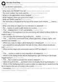 3ds Max Final Prep Exam Questions and Answers 100&percnt; Pass &vert;Verified & Updated&vert;ACTUAL 2025&sol;2026 Cheat Sheet