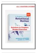 A Student&rsquo;s Guide to Rotational Motion &mdash; Solutions to Chapter Exercises &lpar;2023&rpar; &mdash; Seitaridou