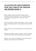 GA AUCTION STUDY GUIDE EXAMINATION SCRIPT 2026 COMPLETE TEST QUESTIONS AND ANSWERS GRADED A&plus;