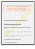 NU 171 EXAM 1 QUESTIONS AND DETAILED ANSWERS&period; EXPERT VERIFIED FOR GUARANTEED PASS