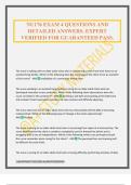 NU176 EXAM 4 QUESTIONS AND DETAILED ANSWERS&period; EXPERT VERIFIED FOR GUARANTEED PASS&period;