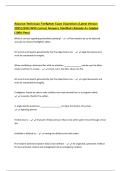 Advance Technician Firefighter Exam &vert;Questions &lpar;Latest Version 2025&vert;2026&rpar; With Correct Answers &vert;Verified &vert;Already A&plus; Graded &lpar;100&percnt; Pass&rpar;