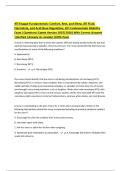 ATI Engage Fundamentals&colon; Comfort&comma; Rest&comma; and Sleep&comma; ATI Fluid&comma; Electrolyte&comma; and Acid-Base Regulation&comma; ATI Fundamentals Mobility Exam &vert;Questions &lpar;Latest Version 2025&vert;2026&rpar; With Correct Answers &vert;Verified &vert;Already A&plus; Graded &lpar;100&percnt; Pass&rpar;