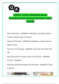CREST CPSA Exam &lpar;150&plus; Qs&rpar; &ndash; OSI&comma; TCP&sol;IP&comma; NMAP&comma; Encryption&comma; Network Protocols&comma; AD&comma; Hashes &vert; Cybersecurity & Penetration Testing &vert; 2025&sol;2026