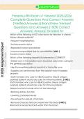 Fresenius RN Exam v1 Newest 2025&sol;2026  Complete Questions And Correct Answers  &lpar;Verified Answers&rpar;&vert;Brand New Version&excl;  Questions and Answers &lpar;100&percnt; Correct  Answers&rpar; Already Graded A&plus;