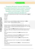 Fresenius RN Exam Newest 2025&sol;2026  Complete Questions And Correct Answers  &lpar;Verified Answers&rpar;&vert;Brand New Version&excl;  Questions and Answers &lpar;100&percnt; Correct  Answers&rpar; Already Graded A&plus;