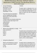 PRAXIS Elementary Education&colon; Multiple Subjects Mathematics &lpar;5003&rpar; Practice Test Questions &lpar;form 3&rpar; 2025-2026 Guide