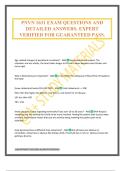 PNVN 1631 EXAM QUESTIONS AND DETAILED ANSWERS&period; EXPERT VERIFIED FOR GUARANTEED PASS&period;