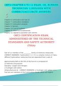 OBT3 CHAPTER 6 TO 12 EXAM&colon; OIL BURNER TECHNICIAN 3&comma;2025&sol;2026 WITH CORRECT&sol;ACCURATE ANSWERS