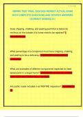 NSPIRE TEST FINAL 2025&sol;2026 NEWEST ACTUAL EXAM WITH COMPLETE QUESTIONS AND VERIFIED ANSWERS &vert;ALREADY GRADED A&plus;&vert;