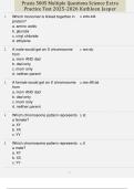 Praxis 5005 Multiple Questions Science Extra Practice Test 2025-2026 Kathleen Jasper
