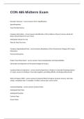 CON 465 Midterm Exam Questions And Answers Rated A&plus; Assured Success&period;