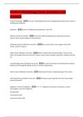 Positive Psychology Exam questions and  answers 