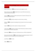 Positive Psychology Exam questions and  answers 