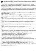 MT AAB Immunology Exam Questions with Verified Solutions 100&percnt; Verified
