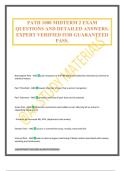 PATH 1000 Bundled Exams 2025 Questions and Answers