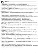 LPT Exam Exam Questions and Answers 100&percnt; Pass &vert;Verified & Updated&vert;ACTUAL 2025&sol;2026 Cheat Sheet