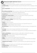 Behavioral Health Technician Course Exam Questions and Answers 100&percnt; Pass &vert;Verified & Updated&vert;ACTUAL 2025&sol;2026 Cheat Sheet
