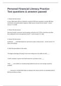 PACKAGE DEAL &colon;FINANCIAL LITERACY 