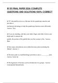 JR 101 FINAL PAPER 2026 COMPLETE QUESTIONS AND SOLUTIONS 100&percnt; CORRECT