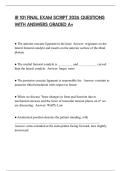 JR 101 FINAL EXAM SCRIPT 2026 QUESTIONS WITH ANSWERS GRADED A&plus;