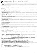 MBA PrepWorks Ivy Software - Financial Accounting Exam Questions and Answers 100&percnt; Pass &vert;Verified & Updated&vert;ACTUAL 2025&sol;2026 Cheat Sheet