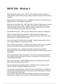 MICR 290 - Module 2 NEWEST 2026&sol;2027 ACTUAL EXAM COMPLETE QUESTIONS AND CORRECT DETAILED ANSWERS &lpar;VERIFIED ANSWERS&rpar; &vert;ALREADY GRADED A&plus;&vert;&vert;BRAND NEW&excl;&excl;