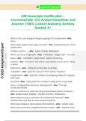 GW Associate Certification -  InsuranceSuite 10&period;0 Analyst Questions and  Answers &lpar;100&percnt; Correct Answers&rpar; Already  Graded A&plus;