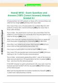 Hawaii MPJE - Exam Questions and  Answers &lpar;100&percnt; Correct Answers&rpar; Already  Graded A&plus;