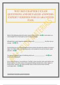 WST 3015 CHAPTER 2 EXAM QUESTIONS AND DETAILED ANSWERS&period; EXPERT VERIFIED FOR GUARANTEED PASS&period;