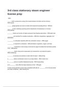 3rd class stationary steam engineer license prep NEWEST 2026&sol;2027 ACTUAL EXAM COMPLETE QUESTIONS AND CORRECT DETAILED ANSWERS &lpar;VERIFIED ANSWERS&rpar; &vert;ALREADY GRADED A&plus;&vert;&vert;BRAND NEW&excl;&excl;