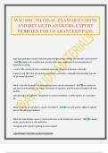 WSU SOC 351 FINAL EXAM QUESTIONS AND DETAILED ANSWERS&period; EXPERT VERIFIED FOR GUARANTEED PASS&period;