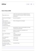 CFCM Exam Questions and Answers 100&percnt; Pass &vert;Verified & Updated&vert;ACTUAL 2025&sol;2026 Cheat Sheet