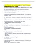 AHN 577 MAIN EXAM SET 2025&sol;2026 QUESTIONS AND SOLUTIONS GRADED A&plus; TIP