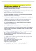 BCOR 2201 EXAMS EVALUATION 2025&sol;2026 QUESTIONS AND SOLUTIONS GRADED A&plus; TIP