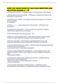 BCOR 2201 MAIN EXAMS SET 2025&sol;2026 QUESTIONS AND SOLUTIONS GRADED A&plus; TIP