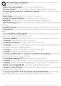 ALU 101 Practice Questions Exam Questions and Answers 100&percnt; Pass &vert;Verified & Updated&vert;ACTUAL 2025&sol;2026 Cheat Sheet