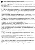  Jersey College Nutrition Final Study Questions Exam Questions and Answers 100&percnt; Pass &vert;Verified & Updated&vert;ACTUAL 2025&sol;2026 Cheat Sheet