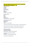 BIO 2300 EXAMS EVALUATION 2025&sol;2026 QUESTIONS AND SOLUTIONS GRADED A&plus; TIP